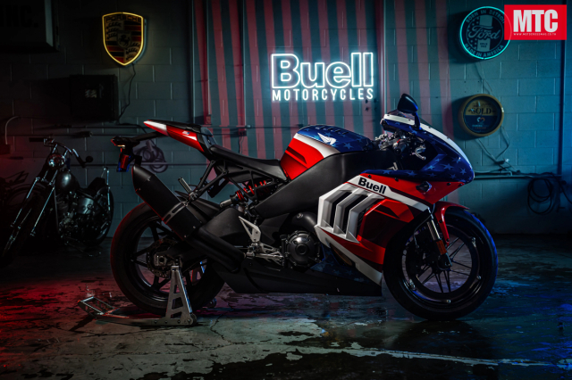 Buell Hammerhead Freedom Edition 2025 Tinh than nuoc My tren hai banh xe