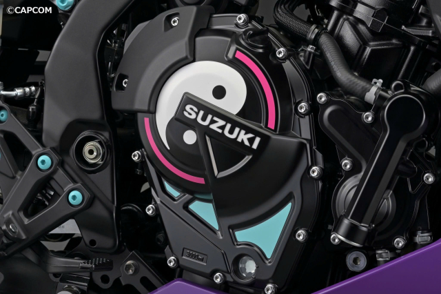 GSX8R Tuned by JURI ra mat khi Suzuki bat tay voi tua game Street Fighter 6 - 5