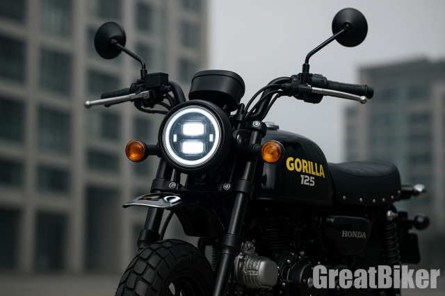 Honda Gorilla 125 Mau minibike hoan toan moi voi phong cach co dien thap nien 80