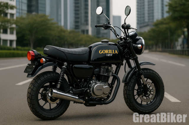 Honda Gorilla 125 Mau minibike hoan toan moi voi phong cach co dien thap nien 80 - 5