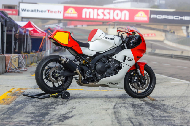 Huyen thoai Rainey cam lai chiec Yamaha XSR900 GP duoc trang bi YAMT - 4