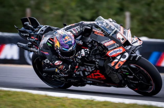 Jorge Martin Tro lai sau con bao Muc tieu la buc Podium truoc khi mua giai khep lai
