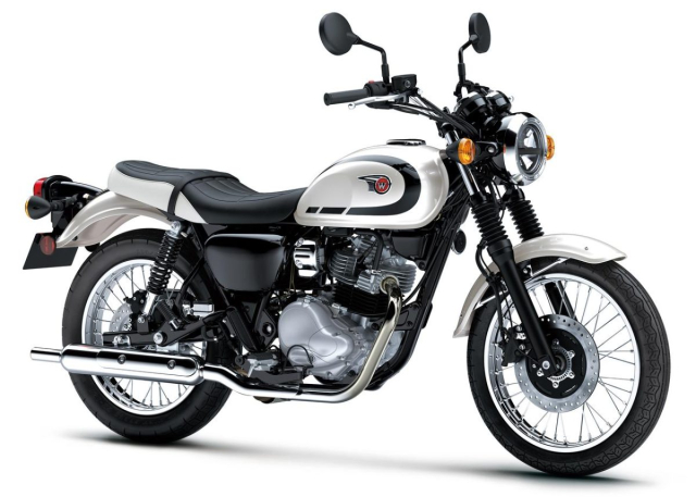 Kawasaki W230 2025 Nguoi ban dong hanh moi cho tin do yeu xe co dien Nhat Ban