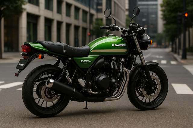 Kawasaki Z400RS Con song 4 xylanh hoai co sap tro lai - 5