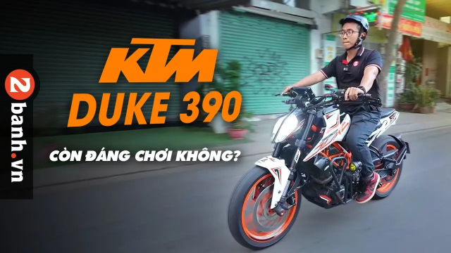 KTM Duke 390 voi gia xe cu rat re Thi o thoi diem hien tai co con dang choi