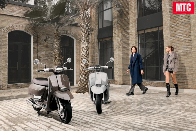 Lambretta G350 Series III 2025 trinh lang voi loat sac mau moi Ve dep vuot thoi gian tro lai - 6