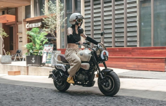 Little Bear Dun Dun Happy Mau minibike day thu vi vua ra mat voi gia ban khoang 37 trieu Dong