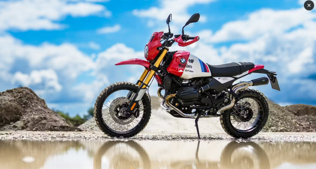 Martin Edition Dakar Khi tinh than Paris Dakar song lai trong hinh hai BMW R12 GS