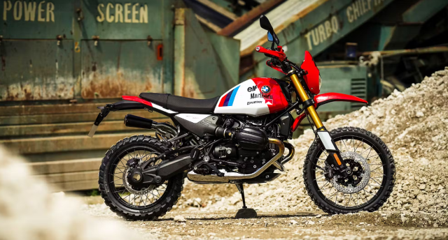 Martin Edition Dakar Khi tinh than Paris Dakar song lai trong hinh hai BMW R12 GS - 4