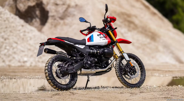 Martin Edition Dakar Khi tinh than Paris Dakar song lai trong hinh hai BMW R12 GS - 5