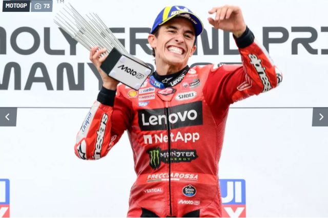 Quartararo Yamaha khi tinh yeu dang lanh dan tren duong dua - 4