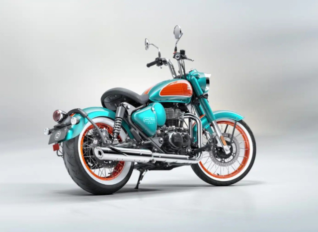 Royal Enfield Goan Classic 350 Su tro lai cua phong cach bohemian nhung nam 70 - 11