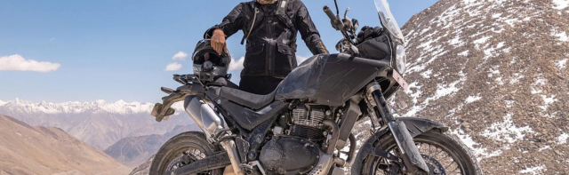 Royal Enfield Himalayan sap ra lo San sang cho hanh trinh lon ca voi xang lan dien