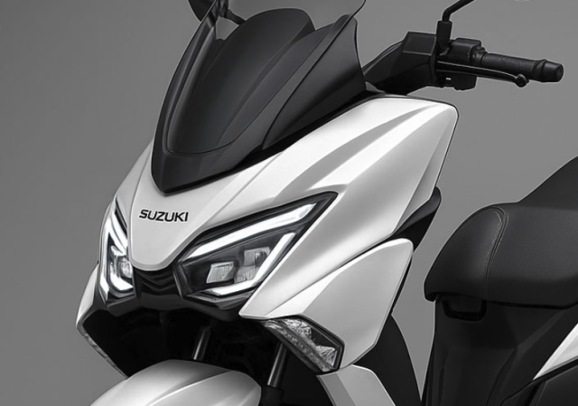 Suzuki Burgman 150 sap ra mat ma dep nhu anh Render nay chac se ban chay lam day