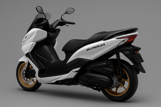 Suzuki Burgman 150 sap ra mat ma dep nhu anh Render nay chac se ban chay lam day - 5