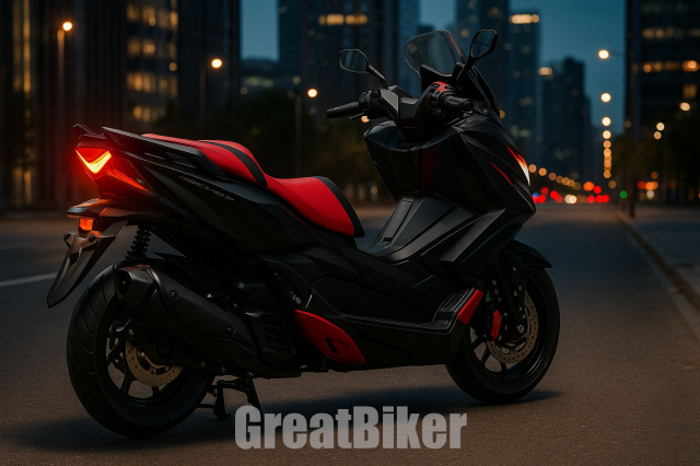 Suzuki Burgman 350 ruc rich ra mat Thach thuc Honda Forza 350 va Yamaha XMax 300 - 6