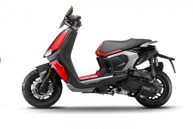 Tim hieu VLF Mobster Mau xe tay ga di biet voi doi mat nhu BMW S1000RR - 4