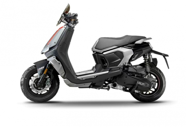 Tim hieu VLF Mobster Mau xe tay ga di biet voi doi mat nhu BMW S1000RR - 5