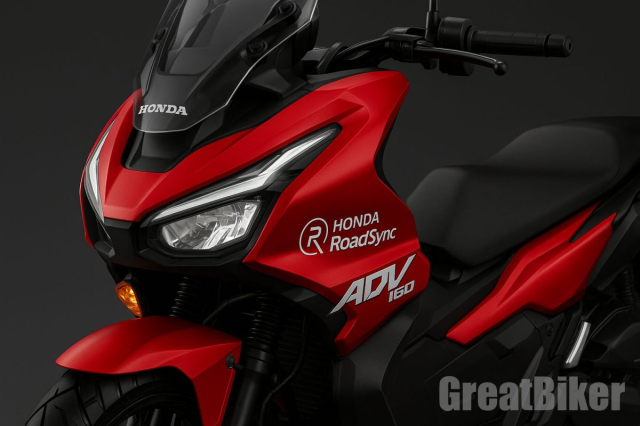 Xac dinh thoi diem Honda ADV160 2026 All New ra mat di kem man hinh TFT voi tinh nang RoadSync
