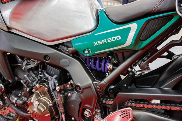 XSR900 ban do touring cafe racer tu Active Toi gian chat choi va san sang lan banh - 10