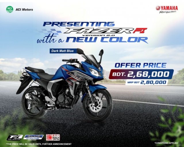 Yamaha Fazer 150 Fi V20 2025 trinh lang Chiec xe the thao dung de di lai hang ngay
