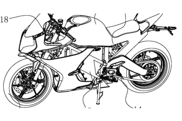 CFMOTO chuan bi tung ra sportbike dien dau tien tin hieu ro rang cho mot cuoc choi moi