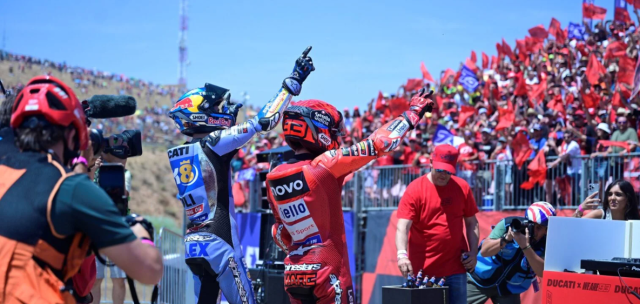 Ducati se ghet su thay doi luat MotoGP lay cam hung tu F1 ma CEO moi cua KTM vua de xuat