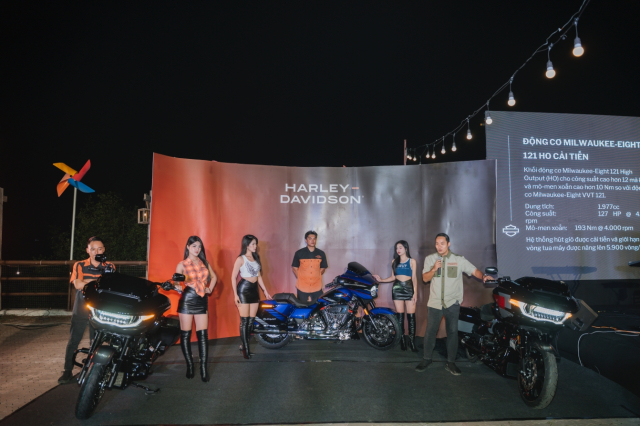 HarleyDavidson ra mat CVO 2025 tai Viet Nam trong su kien American Night cung Phu My Ford - 8