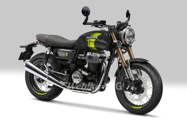 Honda GB500 moi mang dam Chat co dien da san sang ra mat