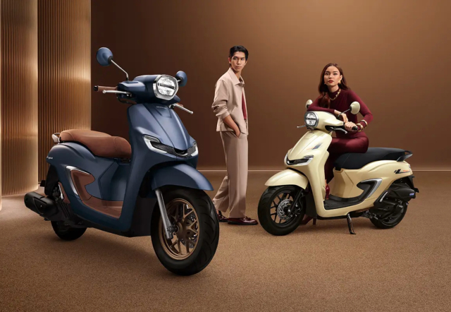 Honda Stylo 160 2026 trinh lang voi nhieu mau sac moi va co gia ban tang nhe