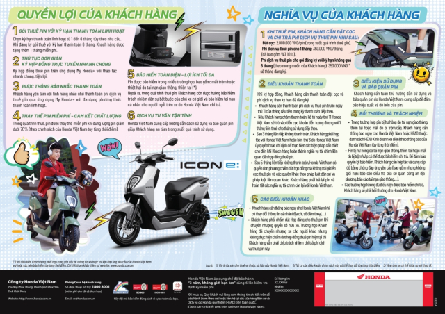 Honda Viet Nam ban pin cho xe gan may dien ICON e voi gia gan 10 trieu Dong - 6