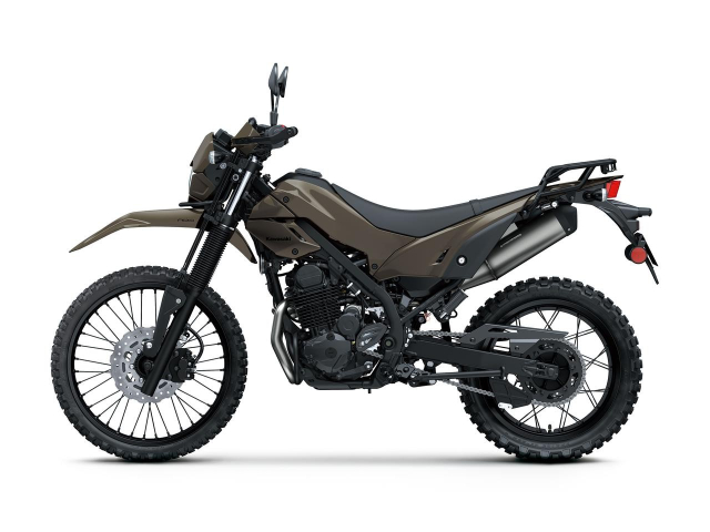 Kawasaki KLX230 DF 2026 vua ra mat tai Nhat voi giao dien moi lam AE me sinh dat say dam - 4