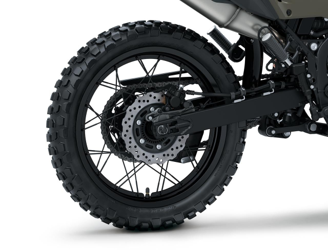 Kawasaki KLX230 DF 2026 vua ra mat tai Nhat voi giao dien moi lam AE me sinh dat say dam - 10