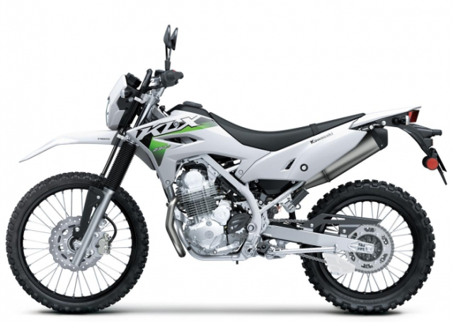 Kawasaki KLX230 S 2026 trinh lang voi gia ban chi 95 trieu Dong duoc ha thap yen xe va trong luong - 5