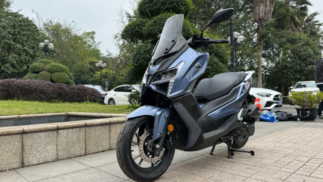 Kham pha Voge SR150GT H Mau xe tay ga Hybrid 48V nhu o to co gia ban chi khoang 45 trieu Dong - 9