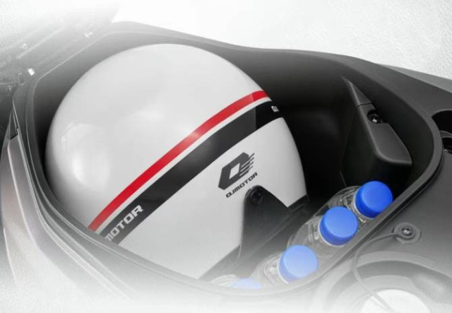 QJMotor ACE 150 co gia ngang ngua Honda Vision Trang bi phanh ABS 2 kenh va TCS cua Bosch - 4