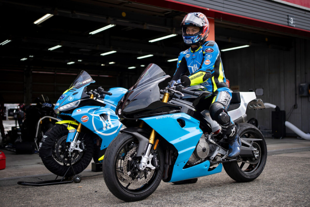 Shiro Nakajima va ban do Aprilia RS 660 khi sportbike cung co the uong ca phe - 10