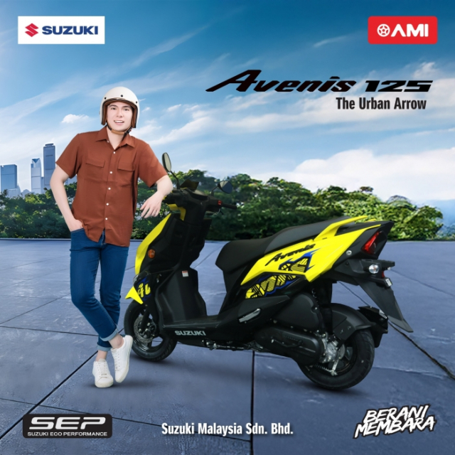 Suzuki Avenis 125 2026 trinh lang phoi mau moi co gia ban sau quy doi khoang 38 trieu Dong - 5