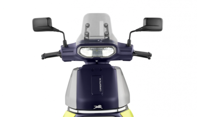 TVS vua ra mat Orbiter Mau xe dien hinh hop co gia ban chi 26 trieu Dong di duoc 158 km