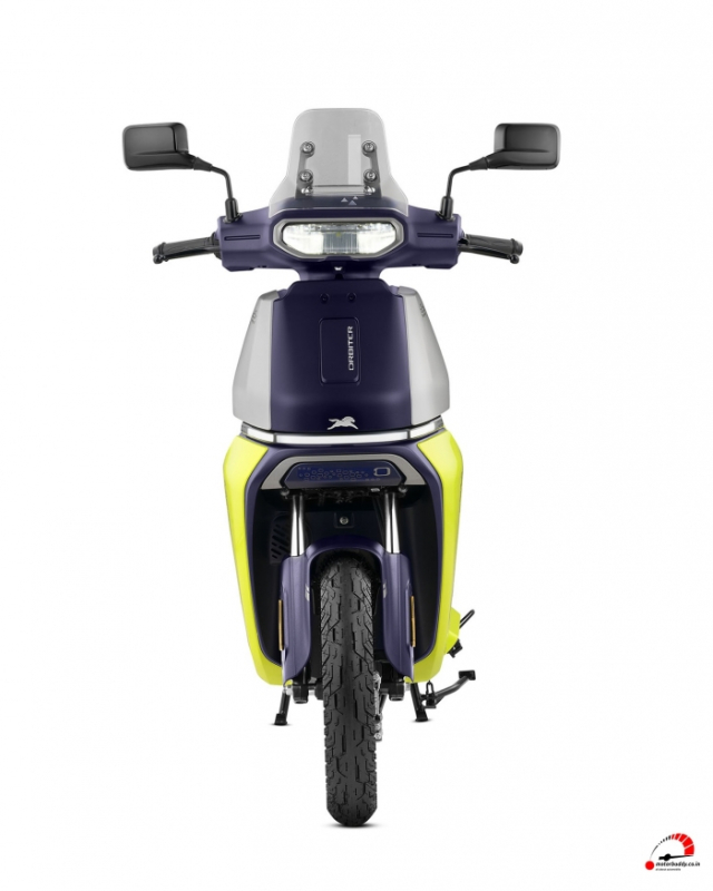 TVS vua ra mat Orbiter Mau xe dien hinh hop co gia ban chi 26 trieu Dong di duoc 158 km - 7