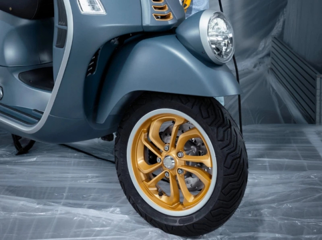 Vespa GTV 300 phien ban dac biet Officina 8 ra mat thi truong Viet Nam voi so luong cuc it - 8