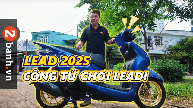 Video Honda LEAD 125 2025 do doc dao voi dan chan khong con bat doi xung