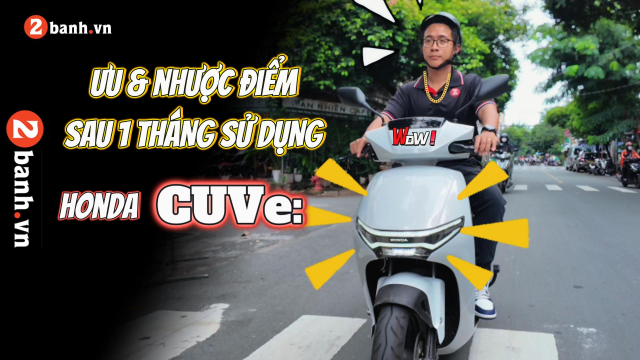 Video Tat tan tat ve xe dien Honda CUV e sau mot thang su dung