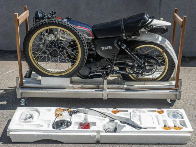 Bat ngo voi hinh anh Huyen thoai bat tu Yamaha XT500 con nguyen trong thung - 5