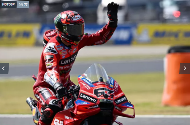 Bagnaia chia se Muon con hon khong khi nha vo dich tim lai cam giac that su voi chiec GP25
