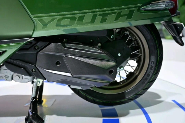 Chi tiet mau xe ga Loncin Youth co thiet ke va he thong phuoc tuong tu dong xe Vespa - 8