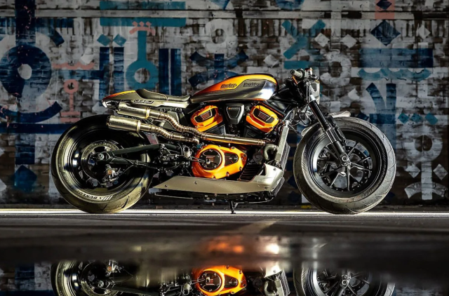 CNCPT Moto va bo kit bien hinh cho Harley Pan America Sportster S co dang de xuong tien