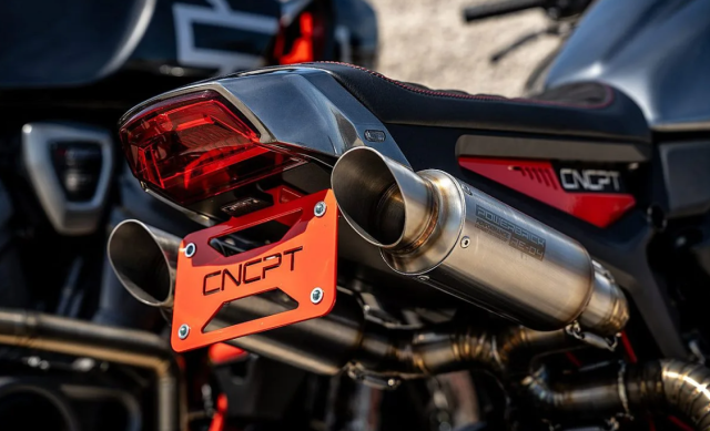 CNCPT Moto va bo kit bien hinh cho Harley Pan America Sportster S co dang de xuong tien - 6