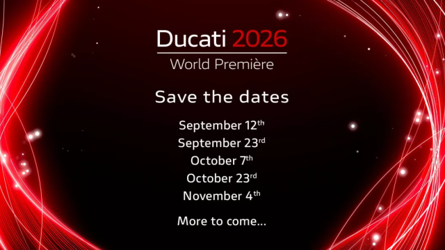 Ducati World Premiere 2026 he lo nhung mau xe moi cho mua giai sap toi