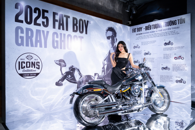 HarleyDavidson Viet Nam ra mat the he Cruiser 2025 va phien ban cuc hiem Fat Boy Gray Ghost